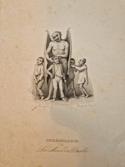 BRUYERES, Hippolyte. La Phrénologie. Le Geste...