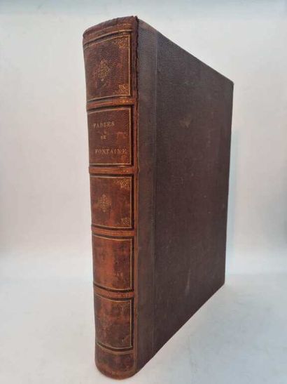 LA FONTAINE, Jean de. Fables de La Fontaine,...