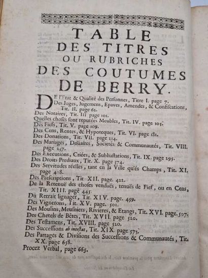 LA THAUMASSIERE, Maître Gaspard Thaumas de....