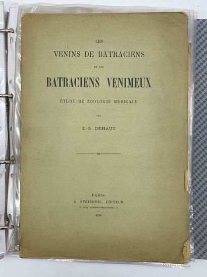 Manette. 20 works, 20 in-8 volumes, bound...