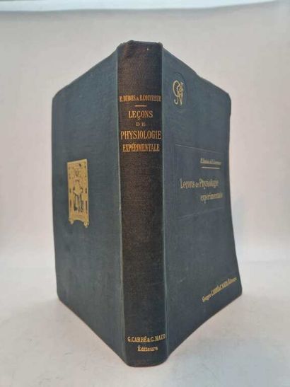 DUBOIS, Raphaël. Leçons de Physiologie Expérimentale,...