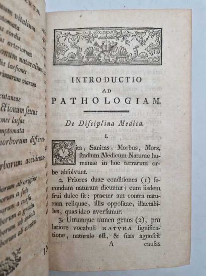 [MEDECINE XVIIIe s.]. Set of Three 18th Century...