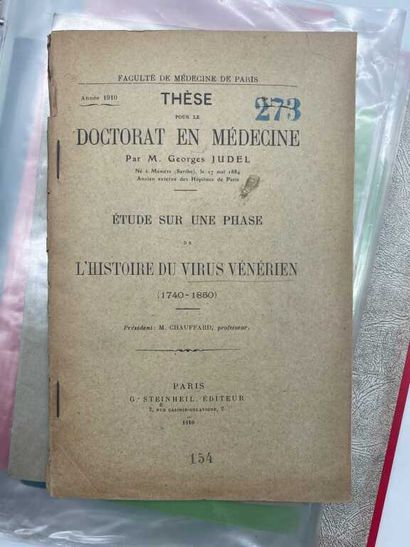[THESIS]. Histoires de la médecine | 16 theses...