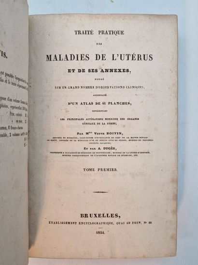 BOIVIN, Marie-Anne Victorine and DUGES, Antoine....