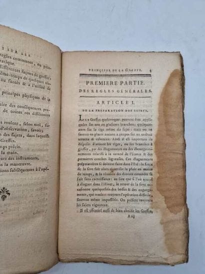 CABANIS, Jean-Baptiste. Essai sur les Principes...