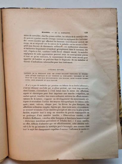 HASPEL, Auguste. De la Nostalgie, published...