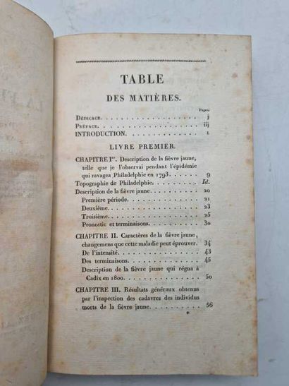 DEVEZE, Jean. Traité de la Fièvre Jaune,...