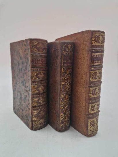 [MEDECINE XVIIIe s.]. Set of Three 18th Century...