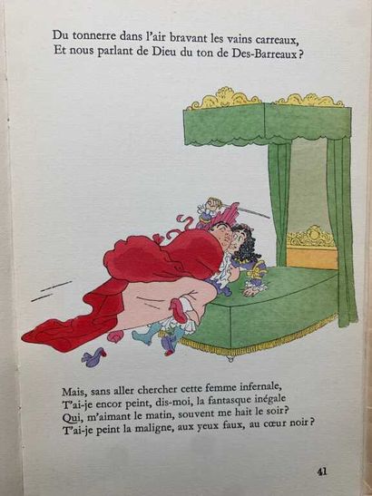 [ILLUSTRES XXe]. Set of three works: Les...
