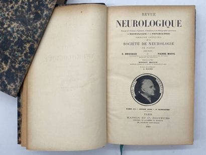 [NEUROLOGY]. Revue Neurologique. Tomes XIX...