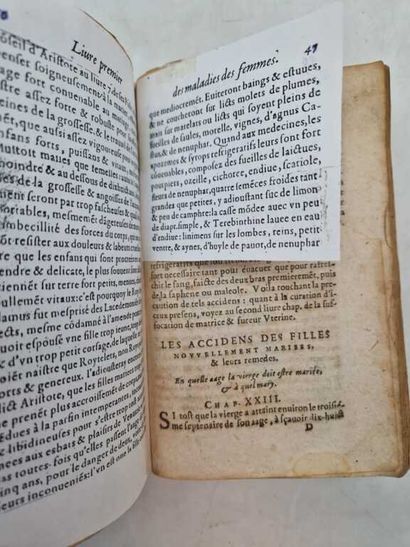 LIEBAUT, Jean. Trois Livres des Maladies...