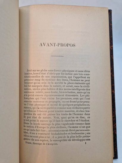 ITARD, Jean. Rapports et Mémoires sur le...
