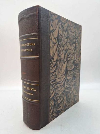 [PHARMACOPEE]. Pharmacopoeia Helvetica, published...