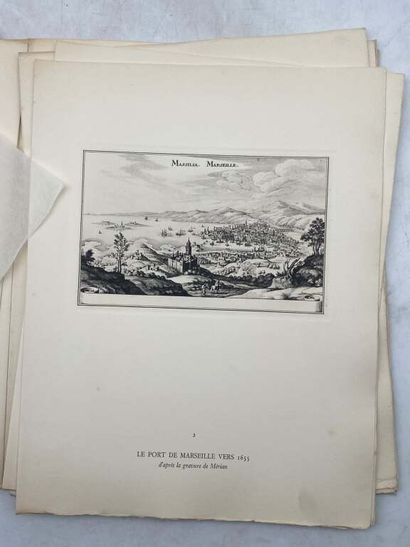 [REGIONALISME - MARSEILLE]. 20 works Beautiful...