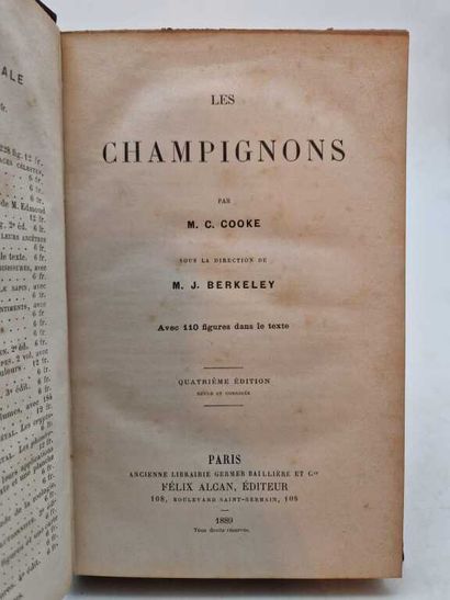 COOKE, Mordecai Cubitt. Les Champignons....
