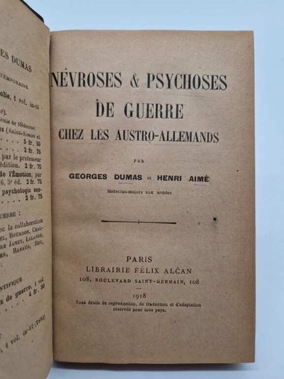 DUMAS, Georges and AIME, Henri. Névroses...