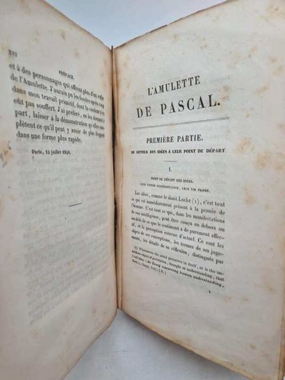 LELUT, Louis-Francisque. L'Amulette de Pascal...