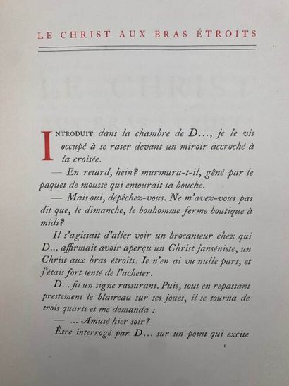 [LITERATURE XXe]. Set of four books: Le Petit...