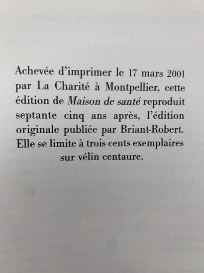 [LITERATURE XXe]. Set of four books: Le Petit...