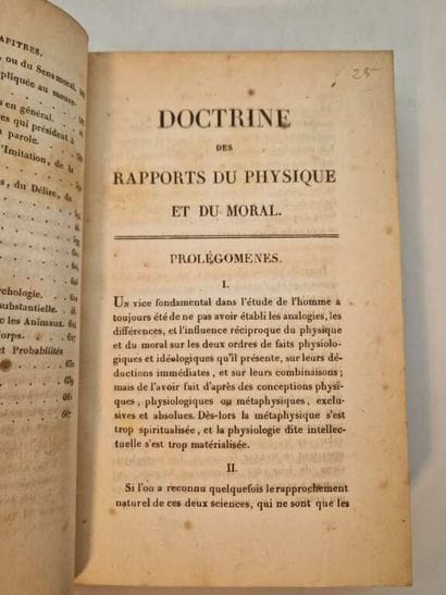 BERARD, Frédéric. Doctrine des Rapports du...