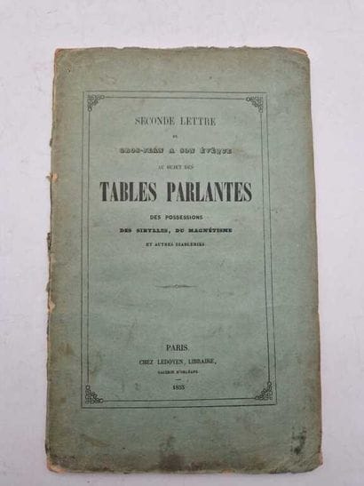 [OCCULTISM]. Seconde Lettre de Gros-Jean...