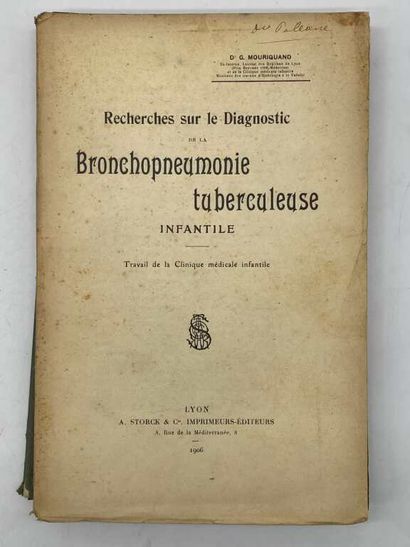 [THESES]. 5 theses Set of five medical theses...