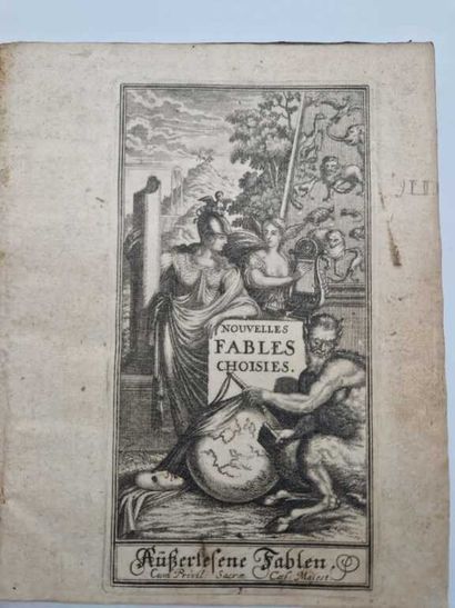 [LA FONTAINE, Jean de]. Nouvelles Fables...