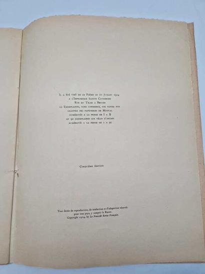 MALLARME, Stéphane. Un coup de dés n'abolira...