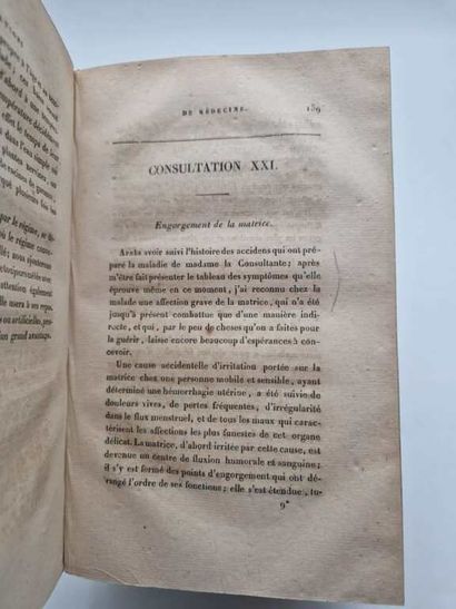 DUMAS, Charles-Louis. Consultations et Observations...