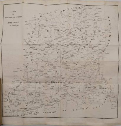 PISTOR, Johann Jakob von. Mémoires sur la...