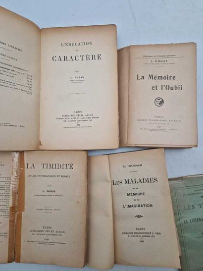 DUGAS, Ludovic. Set of six works by Ludovic...