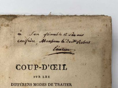 VALENTIN, Louis. Coup-œil sur les différens...