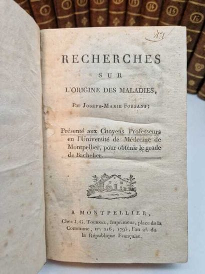 Manette. Mélanges de Médecine, Chirurgie...