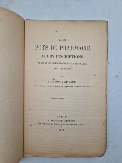[PHARMACOPEE]. Set of 6 works dealing with...