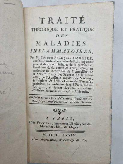 Manette: 13 medical works from the 18th century....