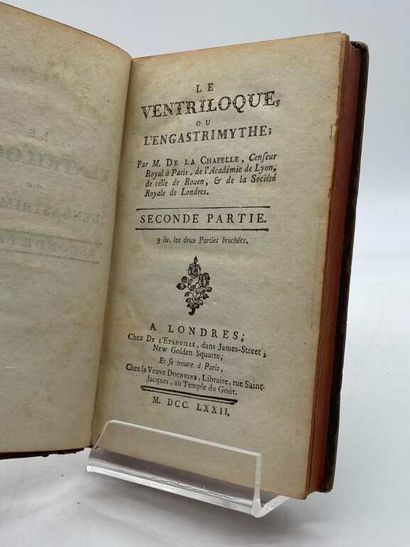 LA CHAPELLE, Jean-Baptiste de. Le Ventriloque...