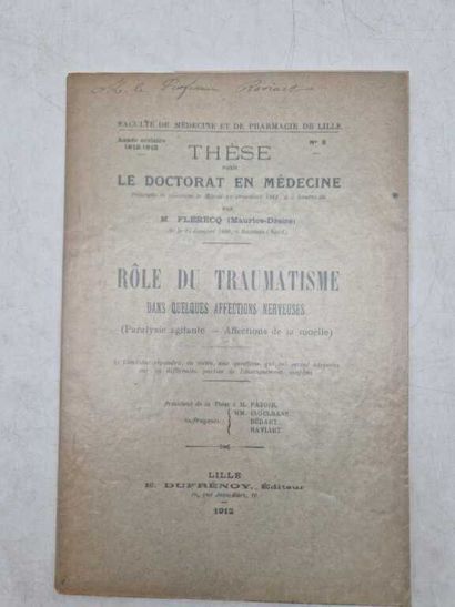 [THESIS]. Set of 11 Theses or Miscellaneous...