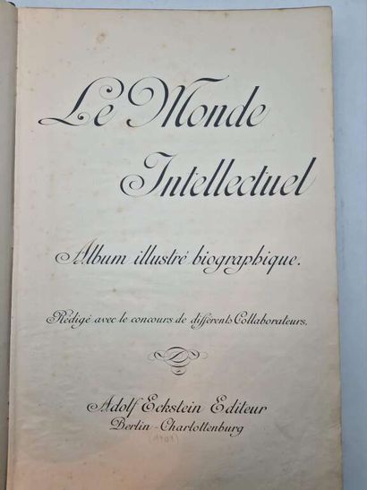 DOUSSET. Le Monde Intellectuel. Illustrated...