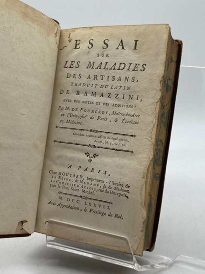 RAMAZZINI, Bernardino and FOUCROY, Antoine-François....