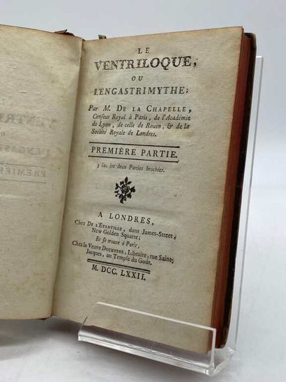 LA CHAPELLE, Jean-Baptiste de. Le Ventriloque...