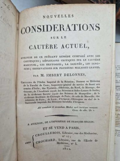 Manette: 10 medical books, two of which are...