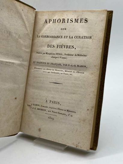 STOLL, Maximilien. Aphorismes sur la connoissance...