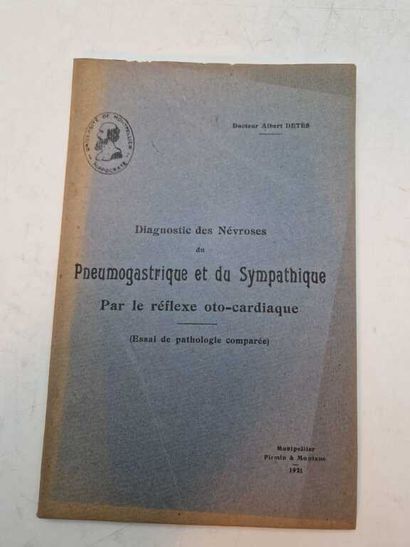 [THESIS]. Set of 10 Theses or Medical Publications....