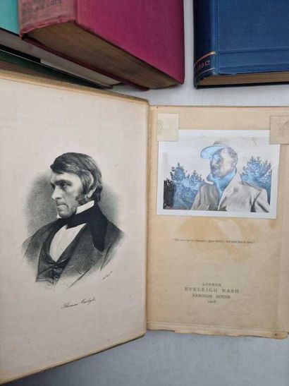 [ENGLISH PRINTS]. Set of 11 books. Cloth...