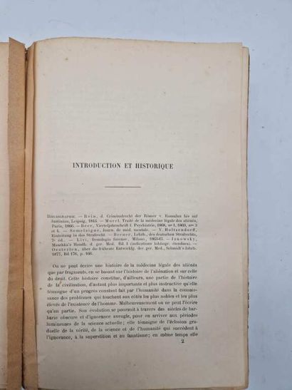 KRAFFT-EBING, Richard von. Médecine légale...