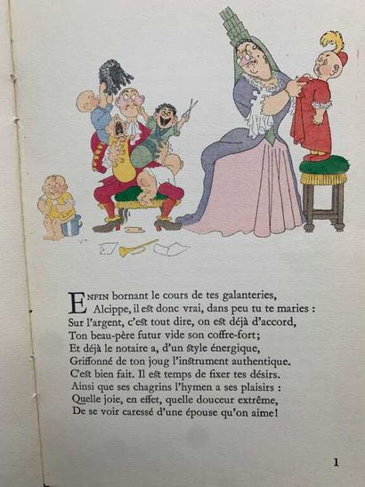 [ILLUSTRES XXe]. Set of three works: Les...