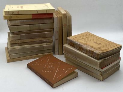 [LITERATURE]. 22 works Set of twenty-two...