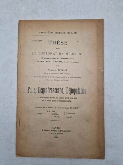 [THESIS]. Set of 10 Theses or Miscellaneous...