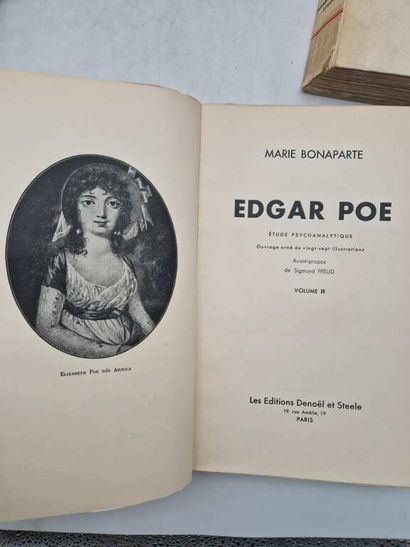 BONAPARTE, Marie. Edgar Poe. Etude Psychanalytique,...