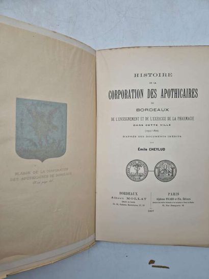 [PHARMACOPEE]. Set of 6 works dealing with...